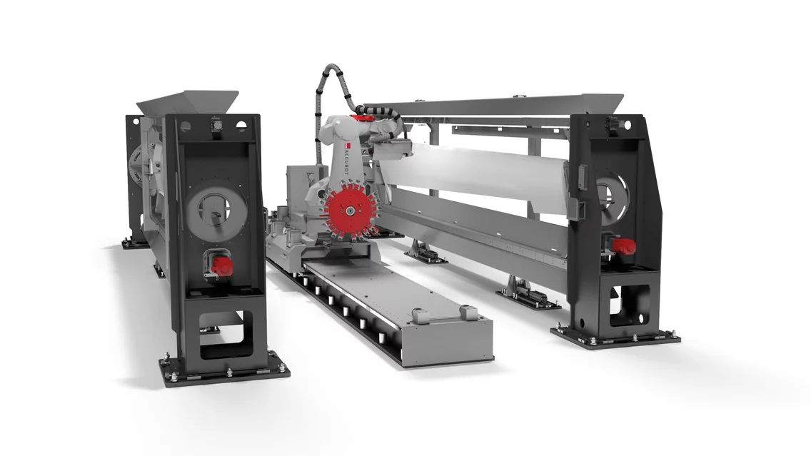 Robotic system for drilling and trimming aerospace structures