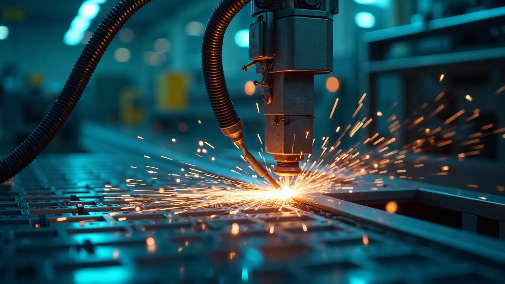 Robotic Welding automation system for manufacturing